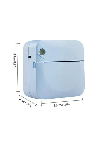 Motion003 Gotoog Taşınabilir Mini Fotoğraf Yazıcı Siyah 11 Rulo Termal Kağıt Usb Şarj Kablosuz Bağlantı 1200mah Pil iOS Uyumlu Android