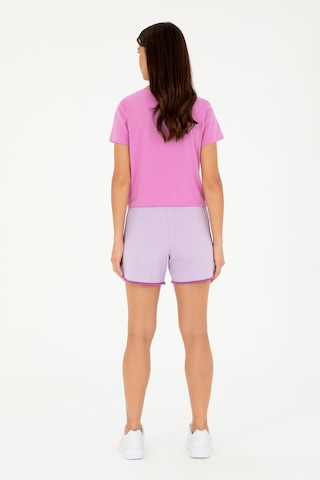 U.s. Polo Assn. Kadın Lila Şort Örme 50285890-vr034 Lila