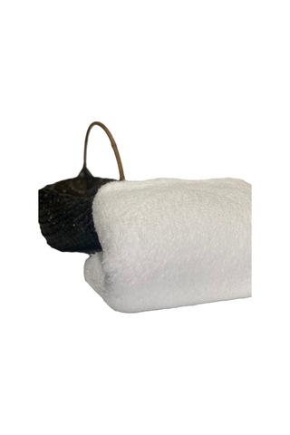 En 180 Çift En Çift Yüzlü Welsoft Peluş Kumaş Beyaz