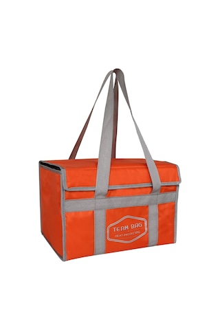 Termbag Katlanabilir 36 Litre Termal Termos Çanta Turuncu