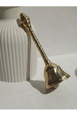 Basket Pirinçten Yapılmış Saplı Hindistan Çanı 235909700