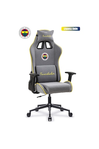 Fanchair X Fenerbahçe Goal Gri Kumaş Lisanslı Oyuncu Koltuğu-72