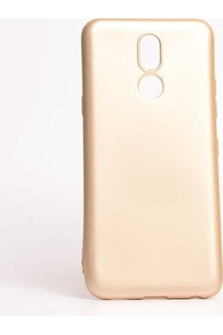 LG Uyumlu K40 Kılıf Zore Premier Silikon Kapak Gold