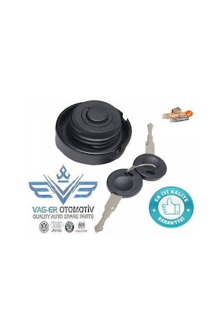 VW POLO 2006-2009 YAKIT DEPO KAPAĞI ANAHTARLI 191201551A