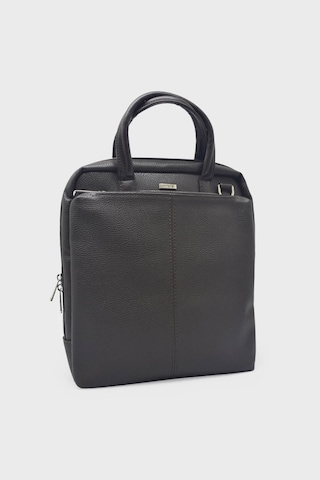 Kanuga Ysmn1595 Kahverengi Unisex Dik Evrak Çantası Kahverengi