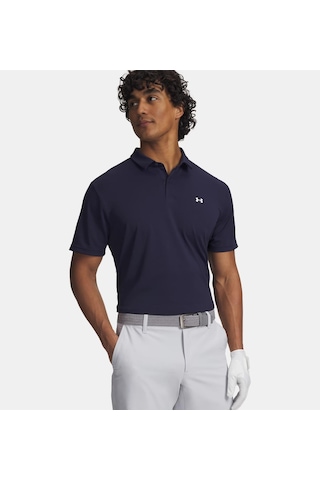 Under Armour T2g Pique Polo Erkek T-shirt-31764 Lacivert