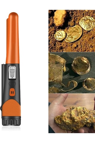 Pazly Portatif Lcd Ekranlı Metal Dedektör - Altın Ve Mücevher Bulucu - Hassas Dedektör, Plaj Ve Dağlar İçin Uygun