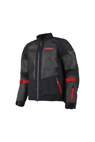 Klim Baja S4 Korumalı Motosiklet Montu Siyah Kırmızı