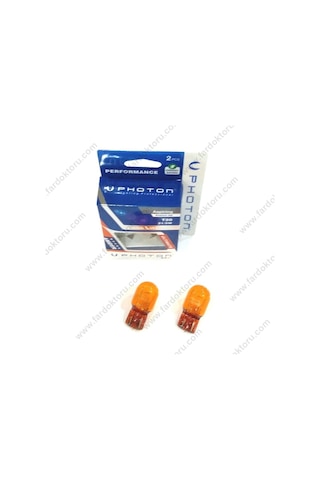 Fardoktoru T20 Turuncu Çift Duy Naturel Amber Oto Ampul Photon Ph5523Na
