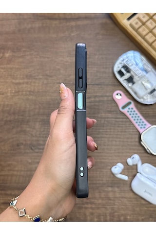 Samsung Galaxy Note 20 Ultra Uyumlu Premium Deri Dokulu Darbelere Dayanıklı Nazal Silikon Kılıf Siyah