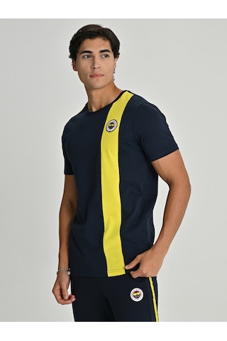 Fenerium Fenerbahçe S.k. 25/26 Sezon Tribün Basic Tişört Tribün Forması Lacivert