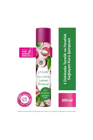 Urban Care Sparkling Lychee Breeze Kuru Şampuan 200 ML