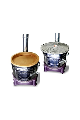 Yaramış Güveç ve Döküm Mangal Seti