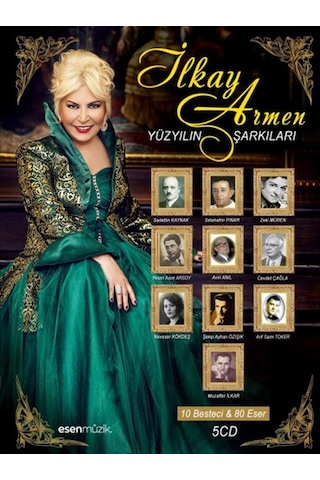 Ilkay Armen - Yüzyılın Şarkıları - 10 Besteci 80 Eser Cd