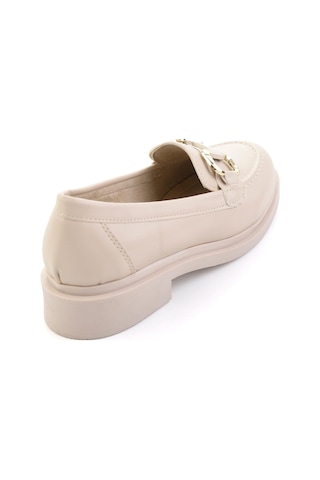 Bej Kadın Loafer Ayakkabı K01257068209