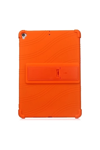 Apple iPad Uyumlu 7 10.2 İnch- Apple iPad Uyumlu Air 3 10.5 İnch Kılıf Standlı Darbe Emici Silikon Kılıf- 5775