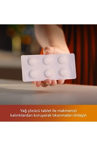 Ca6704/10 Espresso Makinesi Kahve Yağı Çözücü Tablet Siyah