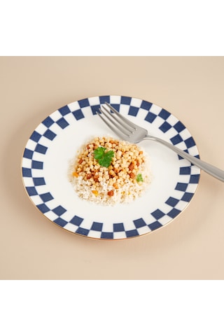 Aryıldız Chance Pasta Tabağı Hamsa 21 Cm Renkli