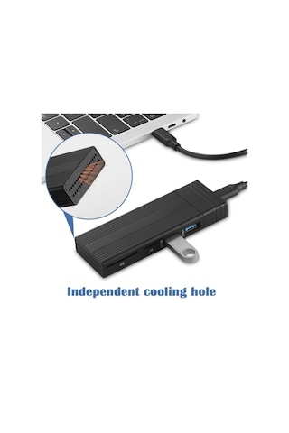 M.2 Ngff Nvme Kabin Harici Ssd Kutusu Usb3.0 Tip-c Kabin