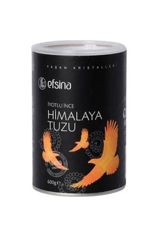 Efsina İyotlu İnce Himalaya Tuzu 600 G