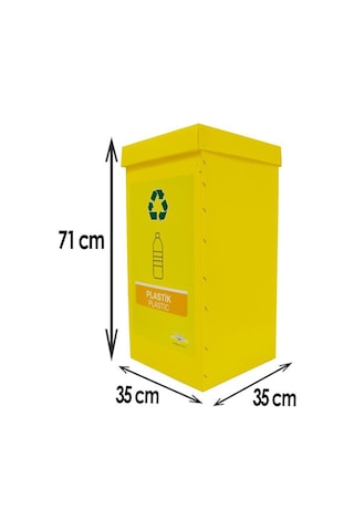 2 Li Geri Dönüşüm Kutusu - Sıfır Atık Kutusu Set