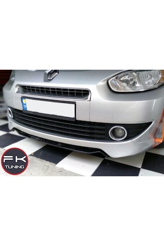 Renault Fluence Ön Tampon Eki Makyajsız Kasa (Plastik)