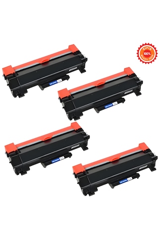 Drl Premium [TN-2456]  Uyumlu Toner 4'lü Set - Brother L2710DW L2375DW L2550DW (4x3.000 Sayfa) - GÜNCEL