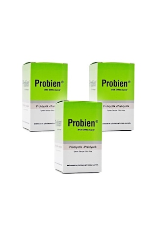 3 Kutu Probien Probiyotik Prebiyotik 30 Kapsül
