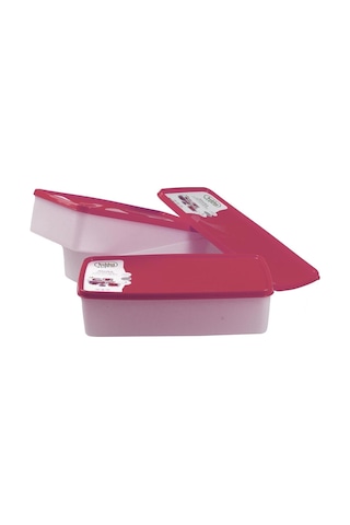 Hobby Life Alaska Nofrost Saklama Kabı 2 Litre 3'Lü Fuşya Çok Renkli