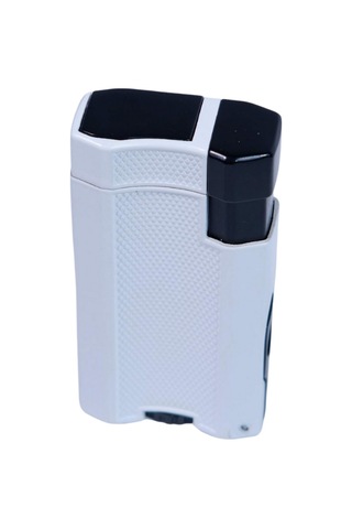 Cohiba Çift Torch Pürmüz Beyaz Puro Çakmağı - Tr8933