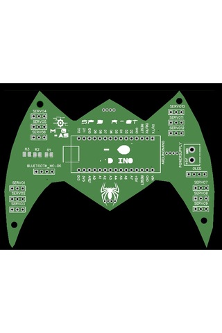 Arduino Spider Örümcek Robot Devre Kartı