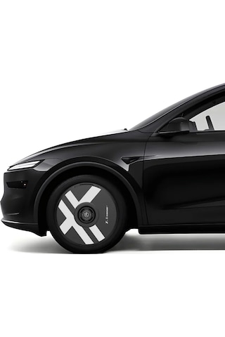 Haloblk Halodısc 2 X-factor - Tesla Model Y - 21 İnç Aerodinamik Siyah Jant Kapağı - 4 Adet