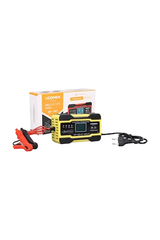 Ucomen Uc-c121001a Sarı 12/24 Volt Max 10 Amper Led Göstergeli Ak