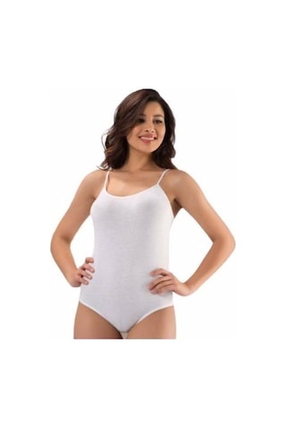 Kota Kadın Ip Askılı Çıtçıtlı Body -6001