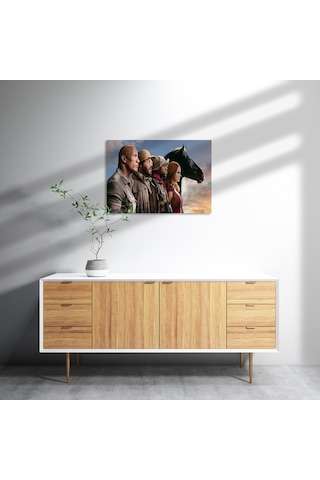 Cakasepetim Jumanji The Next Level Kahramanlar Profil Ahşap Mdf Tablo