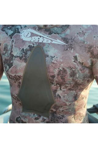 Kraken Elbise Squıd Kamuflaj 5 Mm. Serbest Dalış Elbisesi - (490592662)-S Kamuflaj