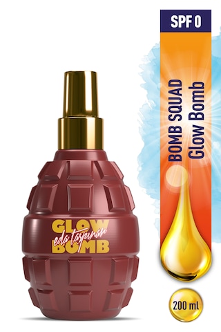 Glow Bomb Glitter Bronzing Bomb Işıltılı Bronzlaştırıcı Güneş Yağ Işıltılı 200 Ml