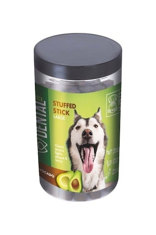 M-pets Stuffed Stick Avokado Özlü Diş Sağlığı Destekleyici Büyük Irklar İçin Köpek Ödülü 510 Gr