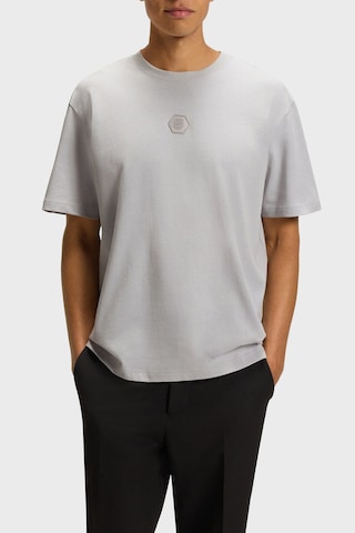 Boss Erkek T Shirt 50544316 054 Açık Gri Açik Gri