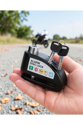 Taşınabilir Alarm Disk Kilidi Xuczmotorkilit-8-1