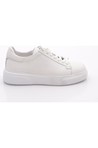 Dgn Leo Erkek Sneakers Ayakkabi Beyaz Floater Beyaz