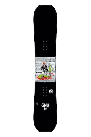 Snowboard Gnu Money Siyah