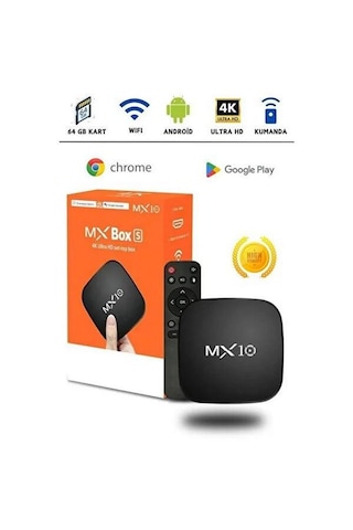 Castu Mx10-1gb Mx Boxs Android Tv Box Chromecast. Android 13 1 Gb