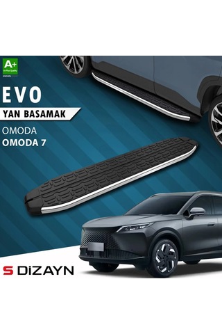 S-dizayn Omoda Omoda7 Evo Krom Yan Basamak 183 Cm 2025 Üzeri A+ Kalite