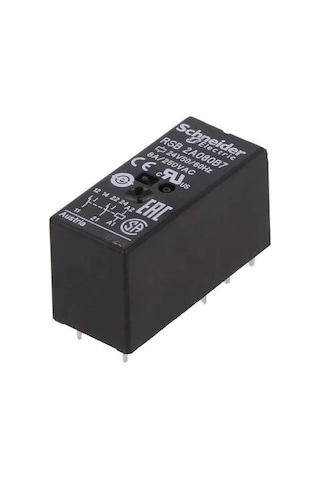 Schneider 2 Kutuplu 24v Ac 8a 8 Pinli Role
