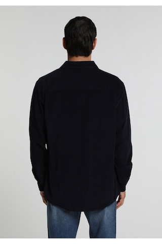 Colin's Colins Regular Fit Shirt Neck Düz Erkek Lacivert Uzun Kol Gömlek Cl1083257 Q1.v2 Nav