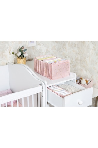 Baby Akordiyon Organizer Çekmece Düzenleyici Large Pembe 04089