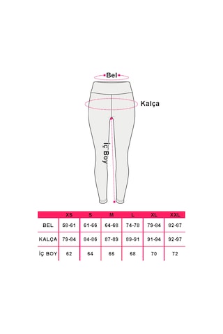 Jolt Kadın Desenli Uzun Tayt Model No: 081 - Jolt0067 Çok Renkli