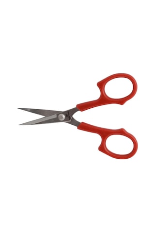 Plastik Saplı Eğri Nakış Makası (5.12" - 130mm) / HS-1553