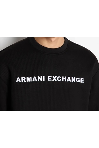 Erkek Bisiklet Yaka Sweatshirt-siyah Siyah